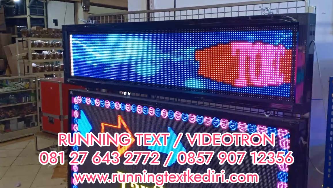 Running text RGB Videotron dengan kualitas terbaik dan bagus sesuai dengan permintaan anda. Kami memberikan produk dengan part yang bagus dan terbaik sesuai dengan standart yang telah diberikan, sehingga running text rgb ini sangat bermanfaat untuk anda.